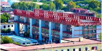 Visita alla caserma dei vigili del fuoco di Napoli